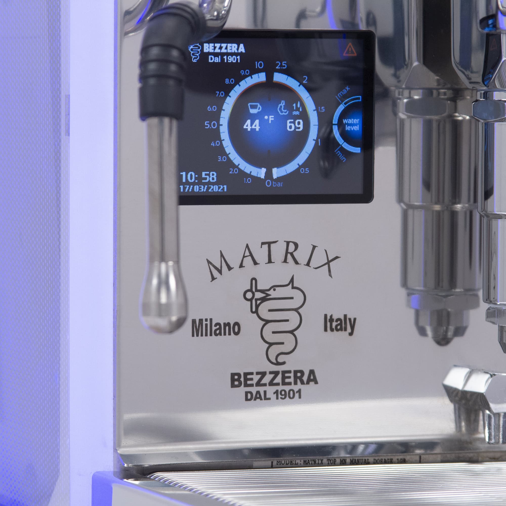 Bezzera Matrix DE - Inox - Slika 5